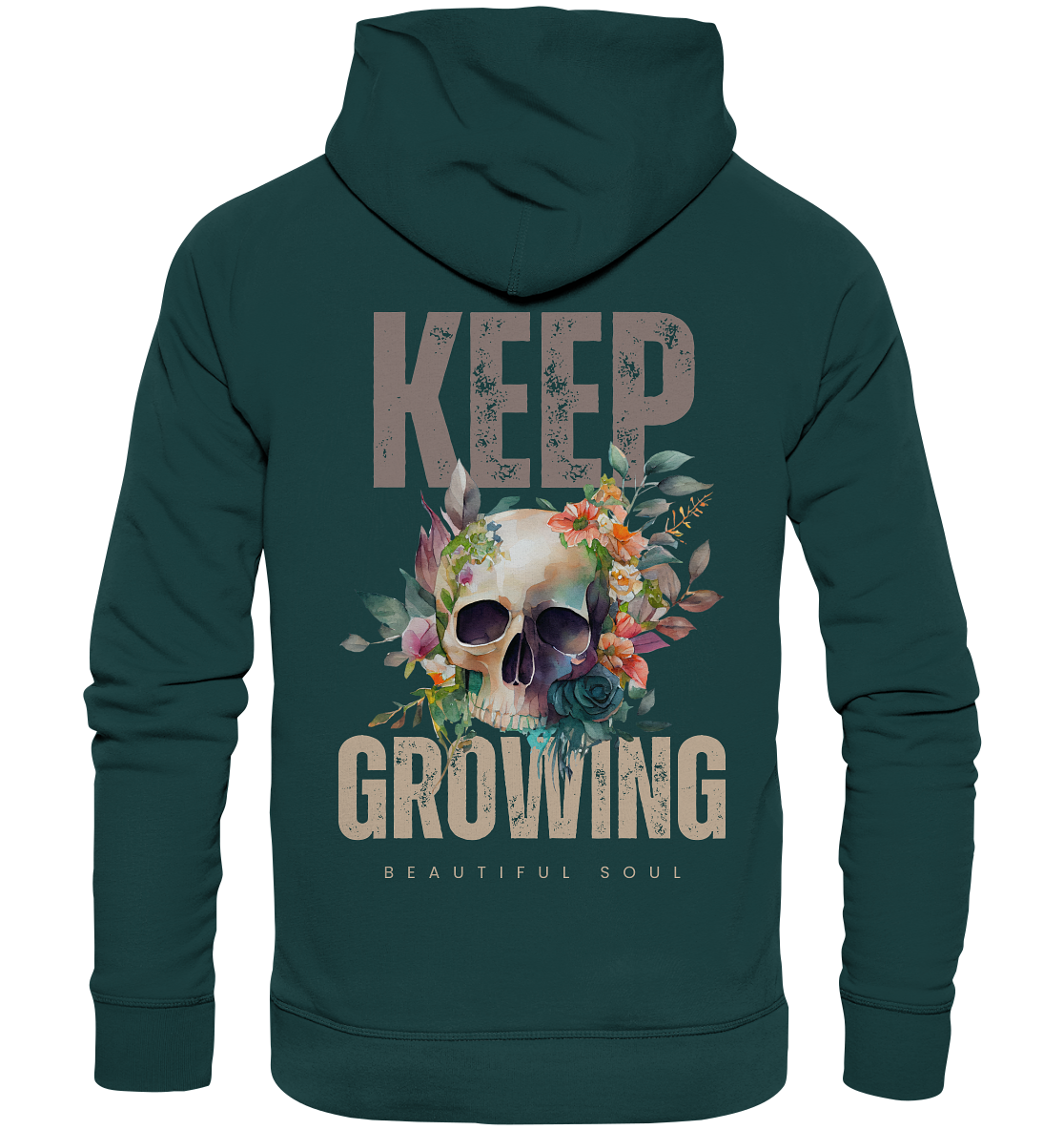 Keep Growing Beautiful Soul - Organic Hoodie