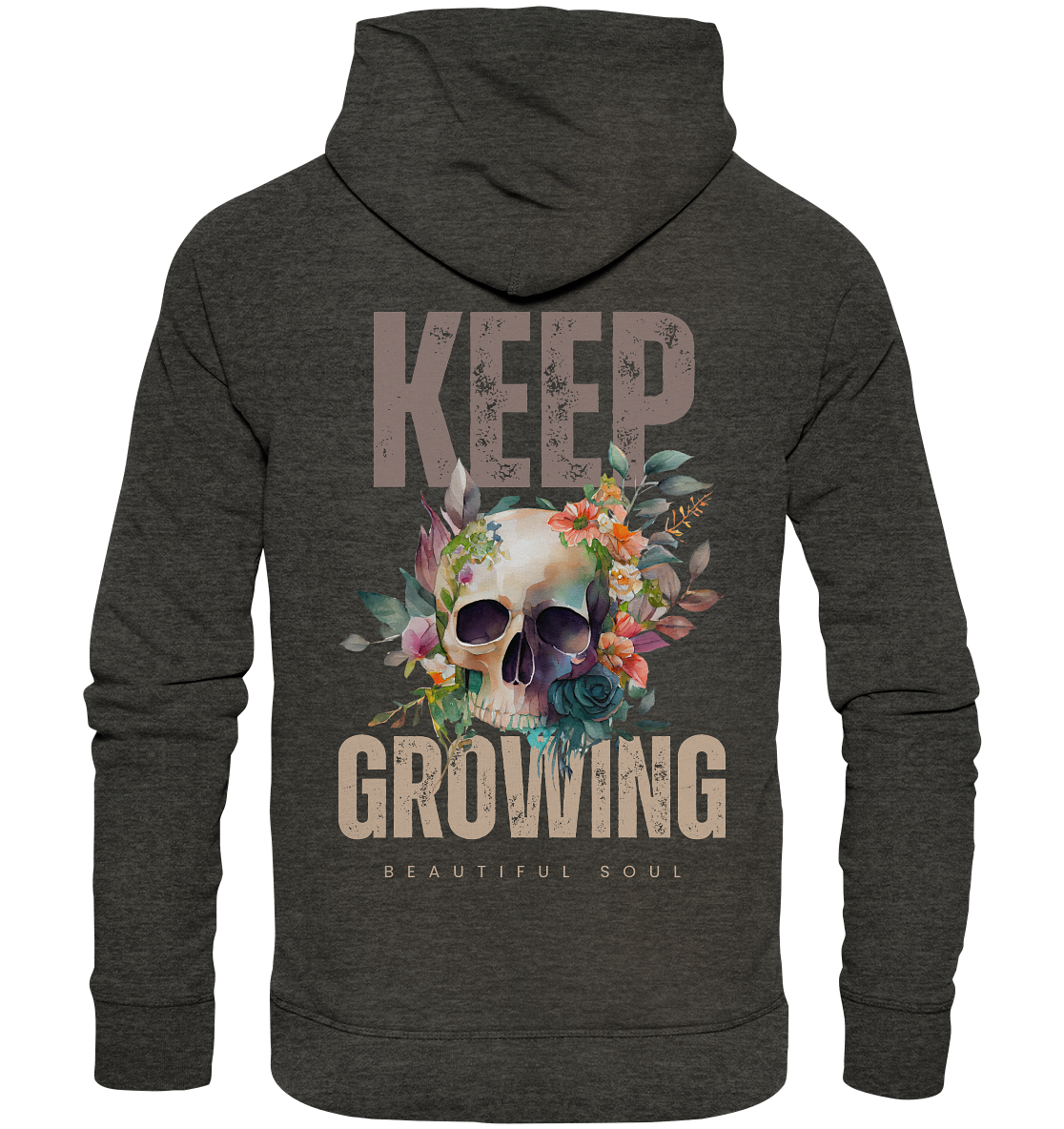 Keep Growing Beautiful Soul - Organic Hoodie