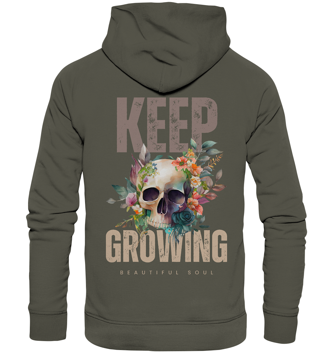 Keep Growing Beautiful Soul - Organic Hoodie