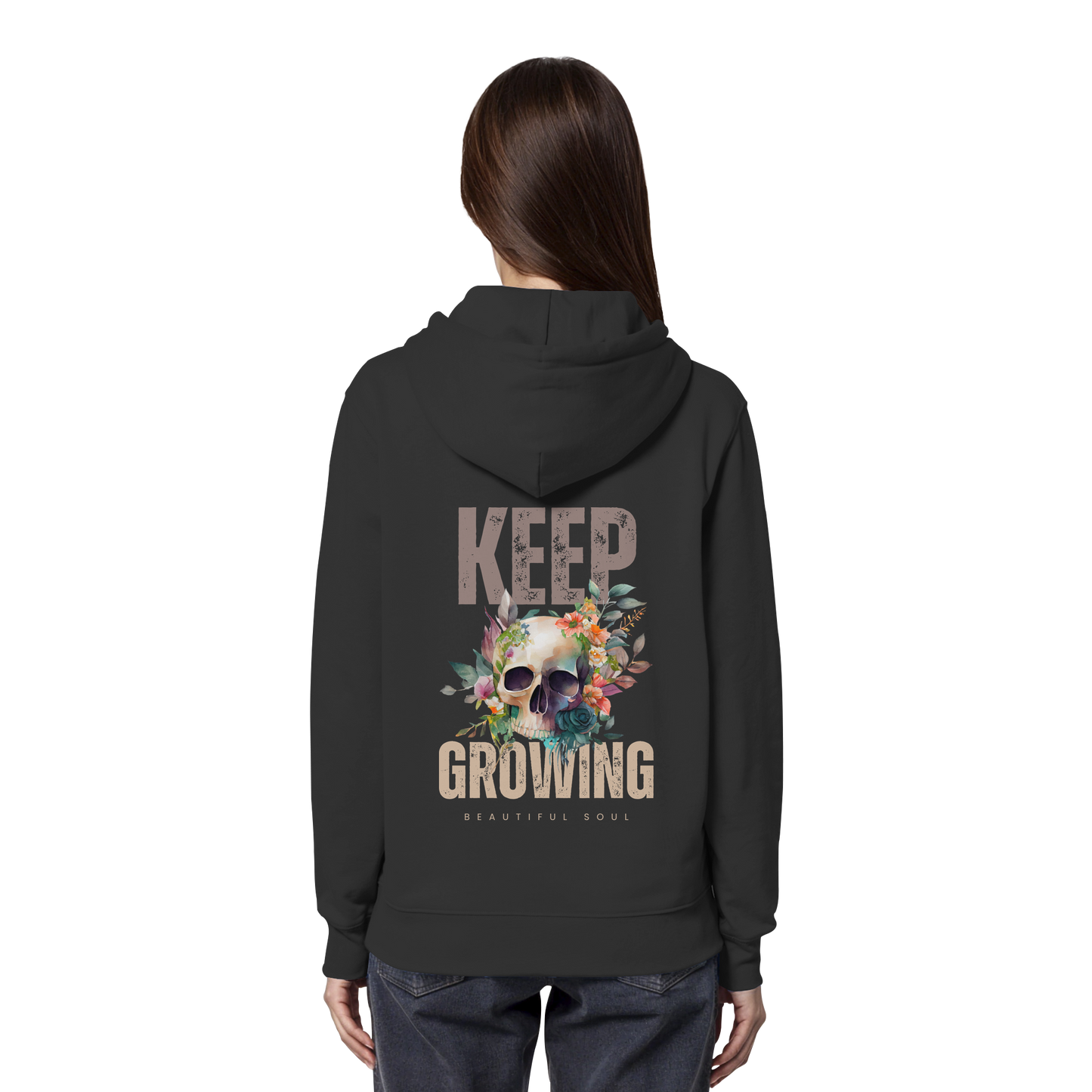 Keep Growing Beautiful Soul - Organic Hoodie