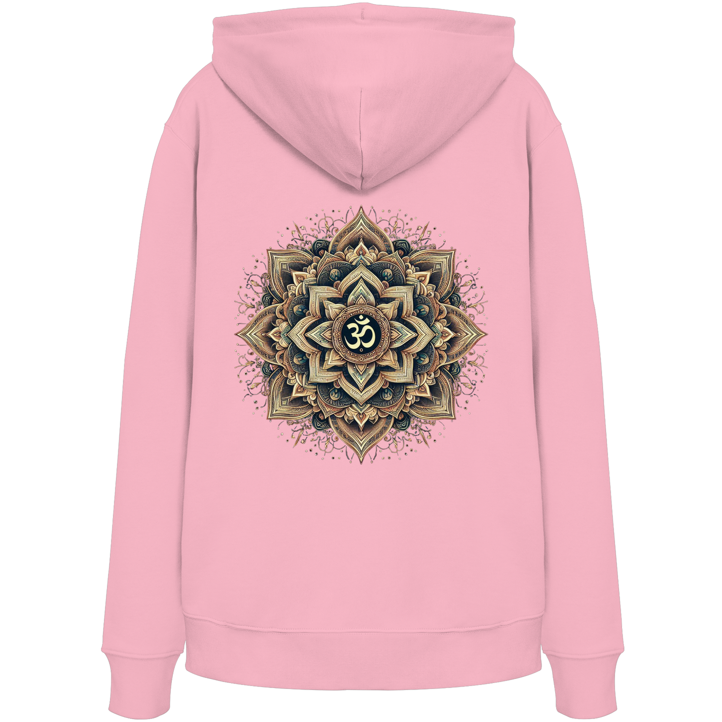 Boho Mandala mit Om - Organic Hoodie