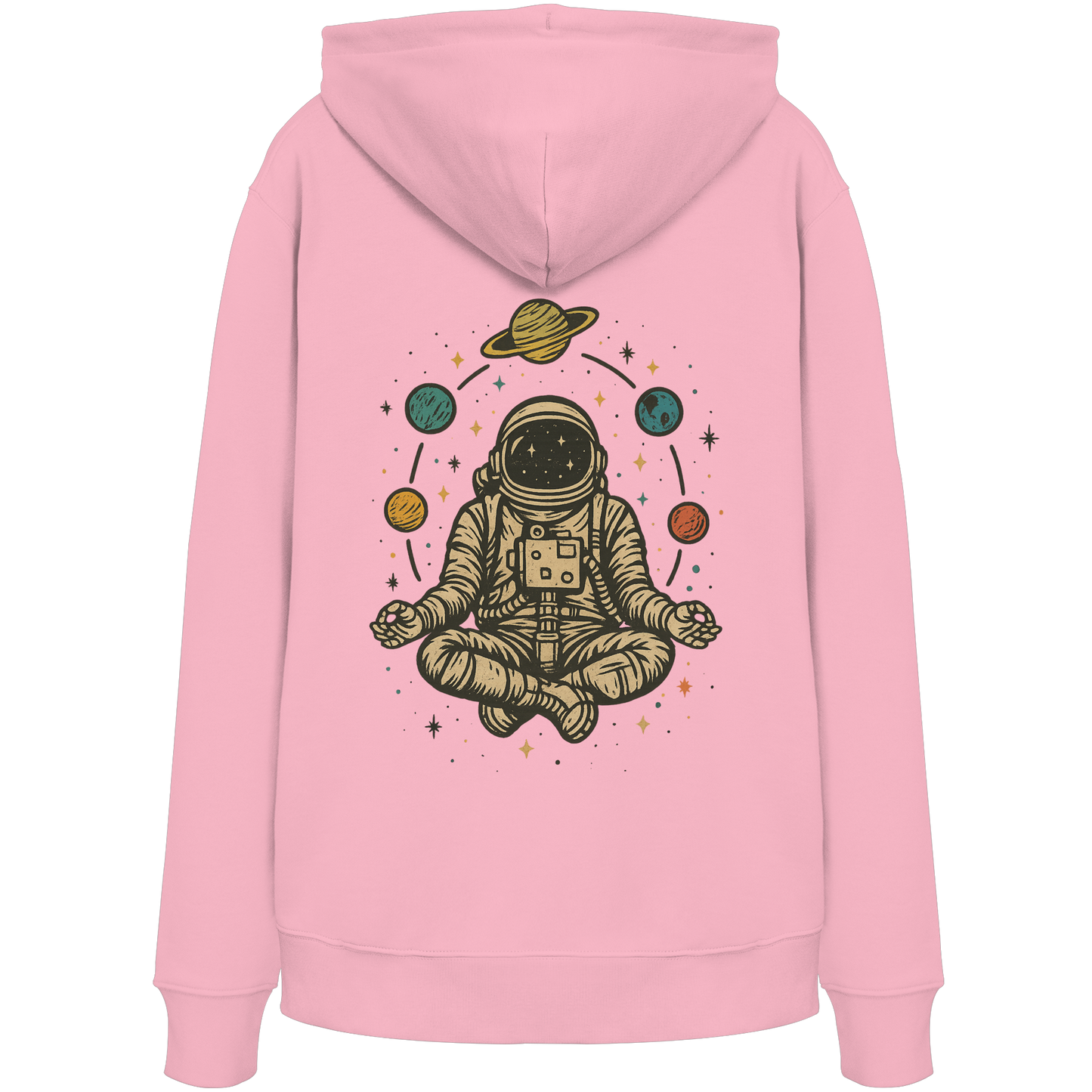 Meditierender Astronaut Zen - Organic Hoodie