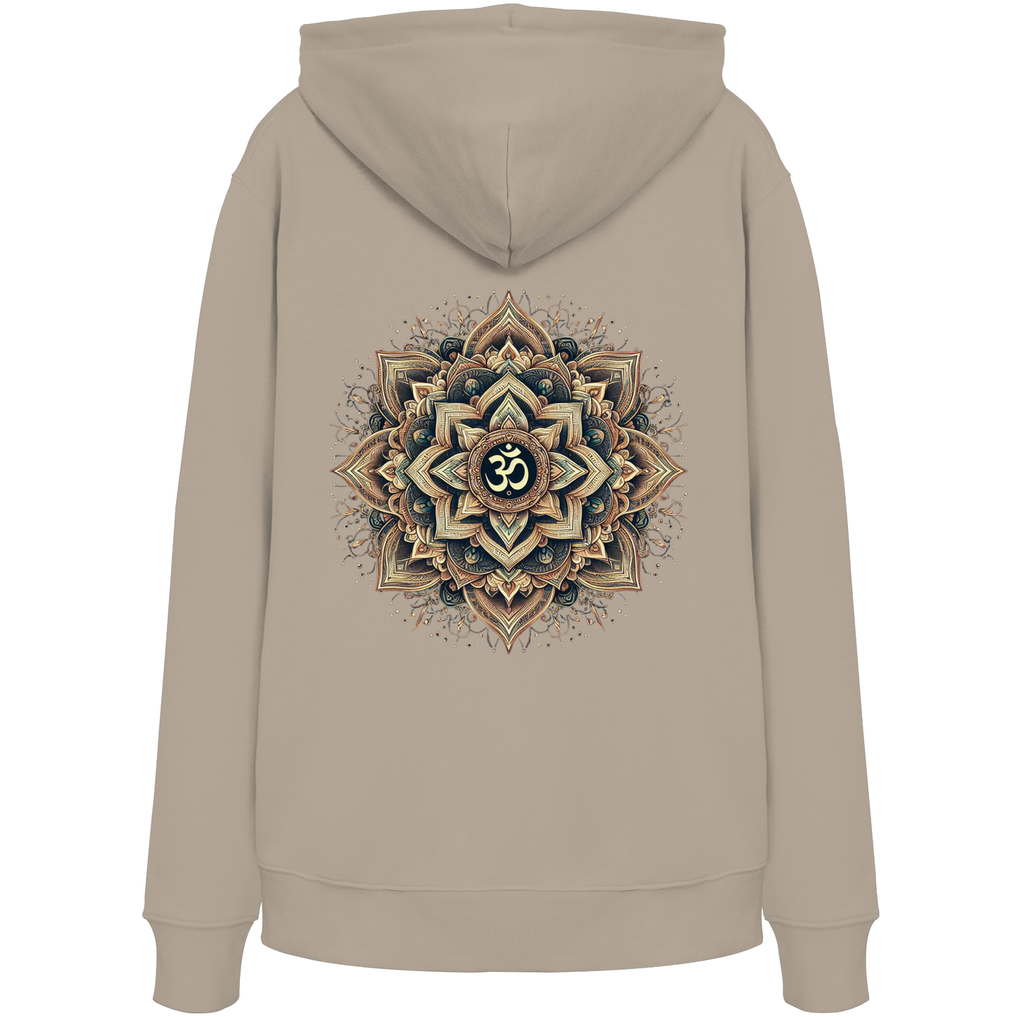 Boho Mandala mit Om - Organic Hoodie