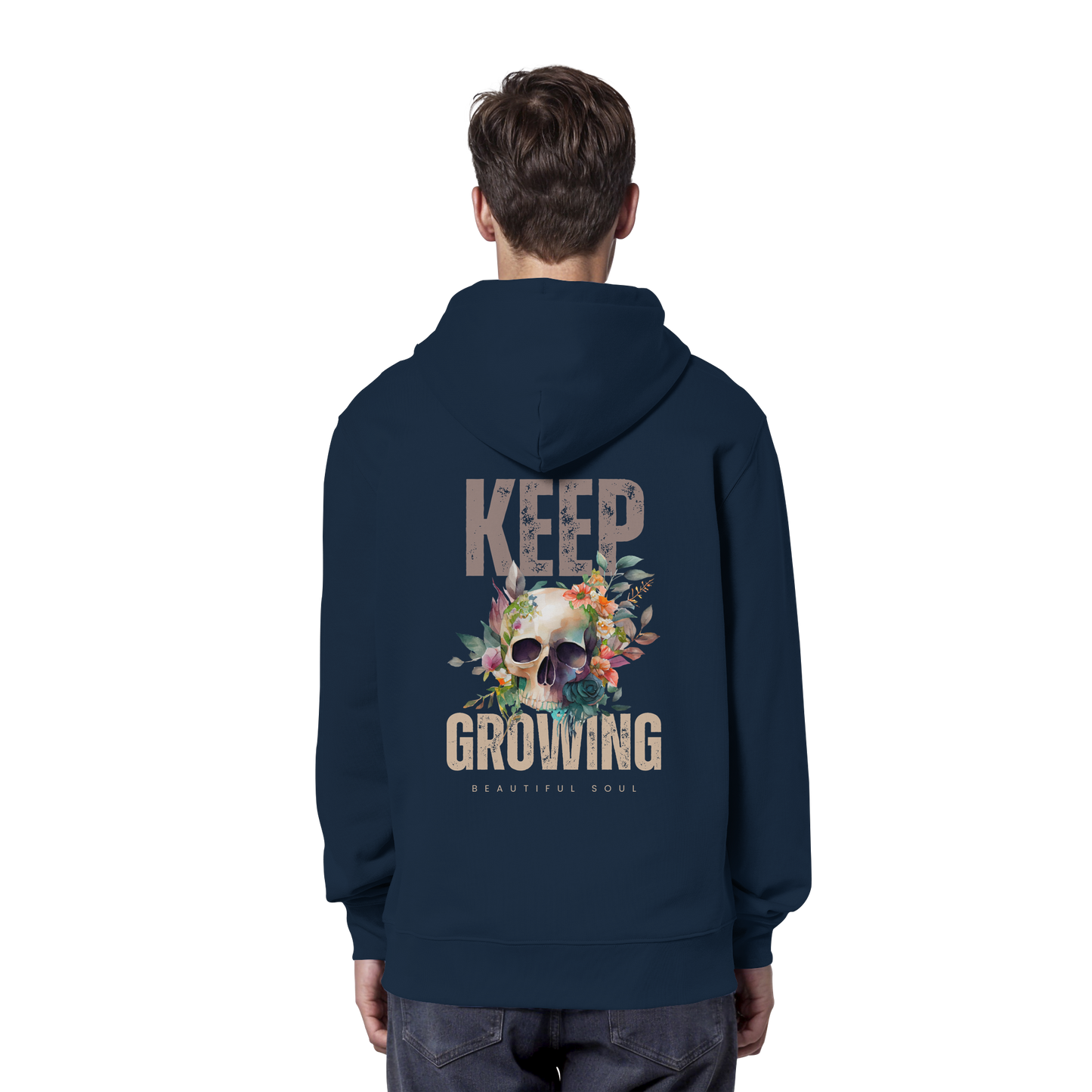 Keep Growing Beautiful Soul - Organic Hoodie