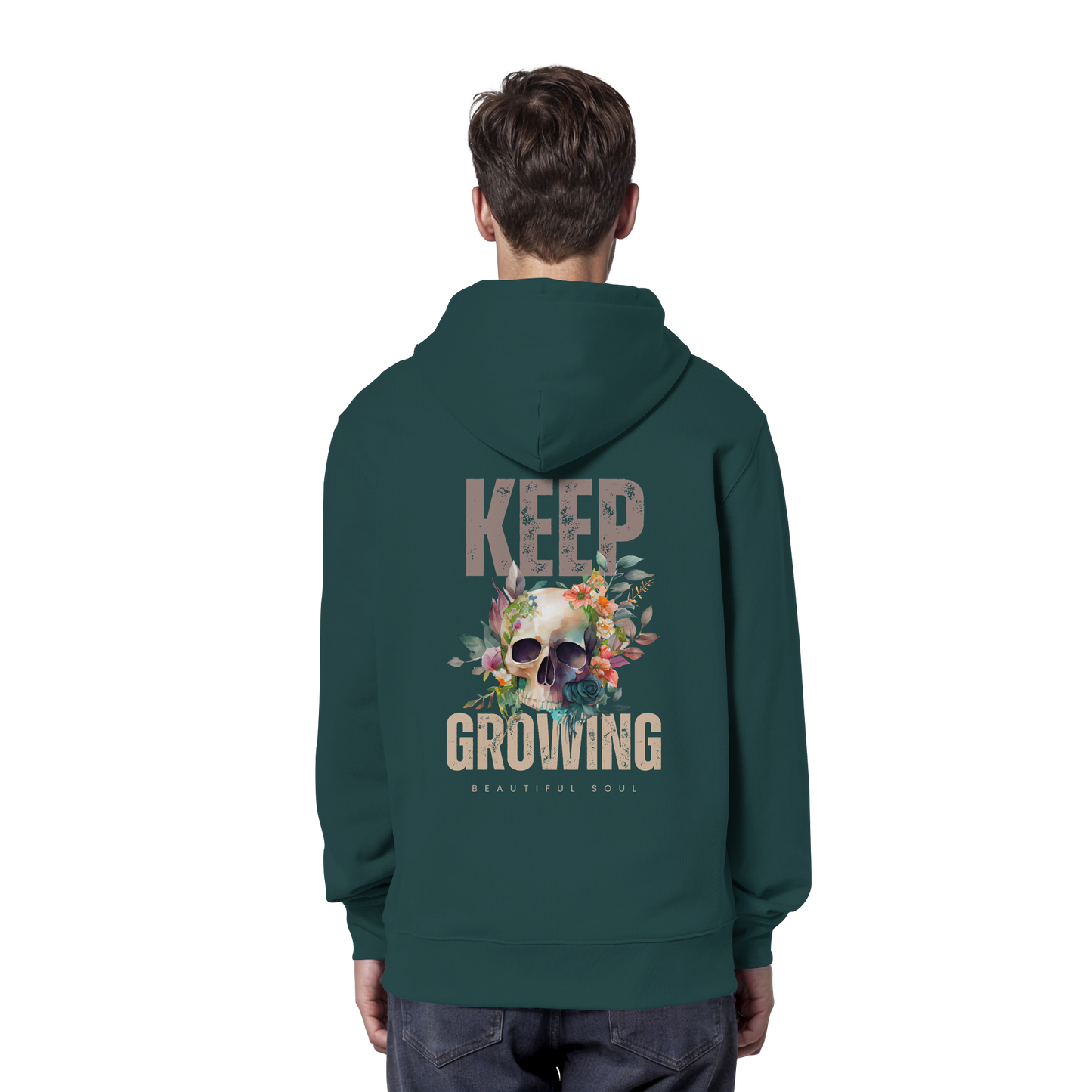 Keep Growing Beautiful Soul - Organic Hoodie