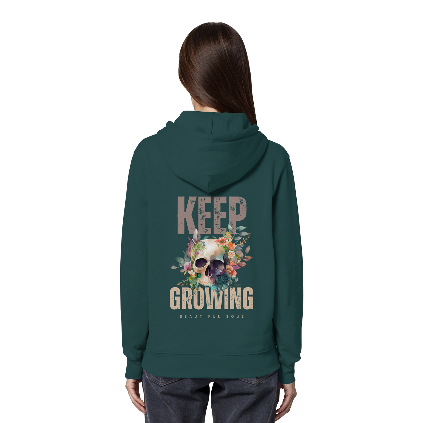 Keep Growing Beautiful Soul - Organic Hoodie