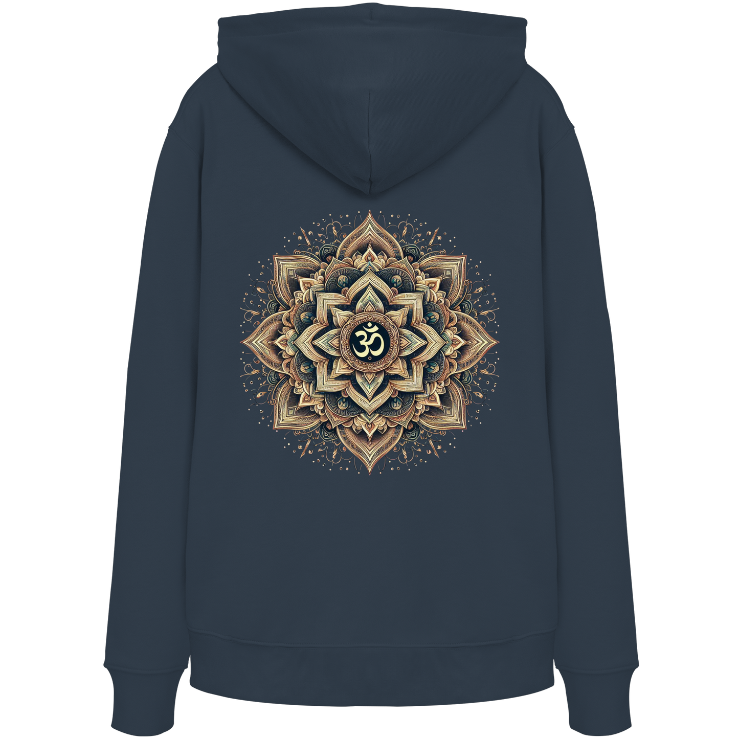 Boho Mandala mit Om - Organic Hoodie