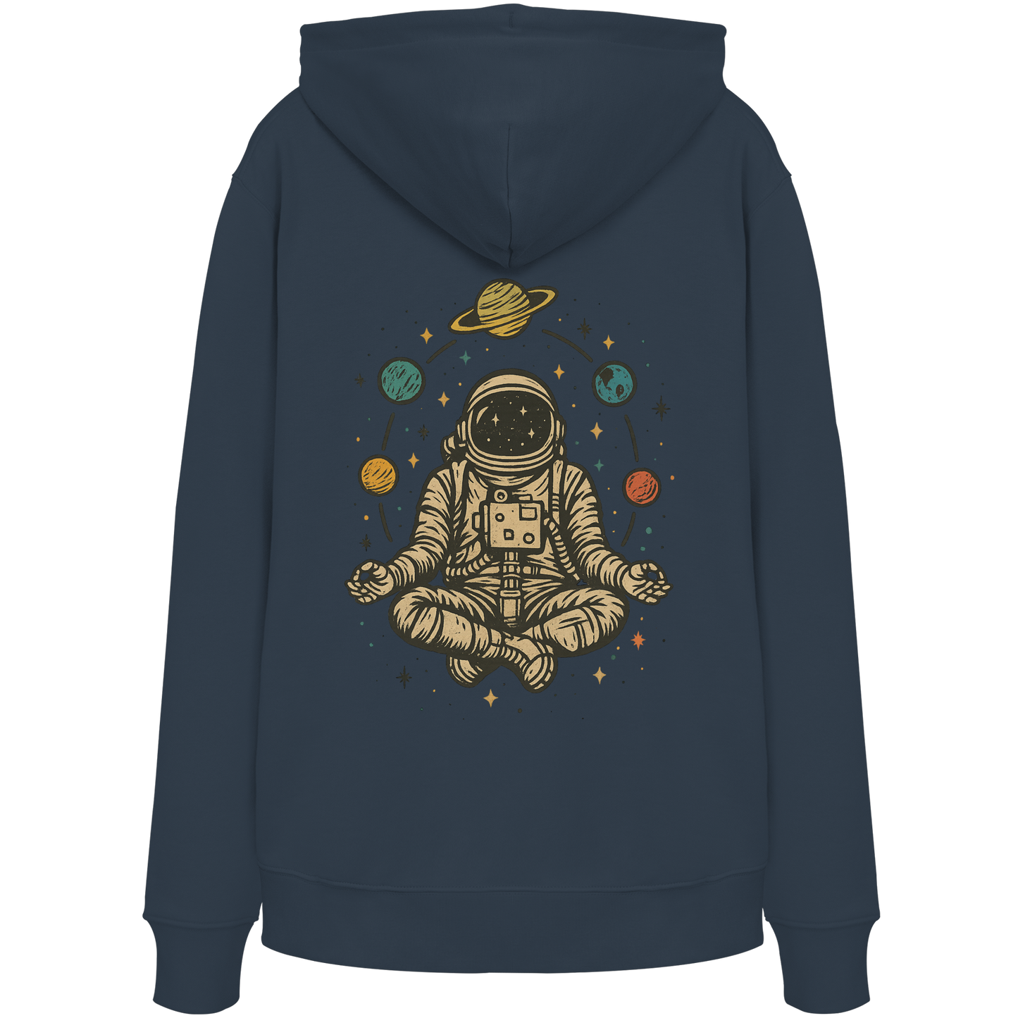 Meditierender Astronaut Zen - Organic Hoodie