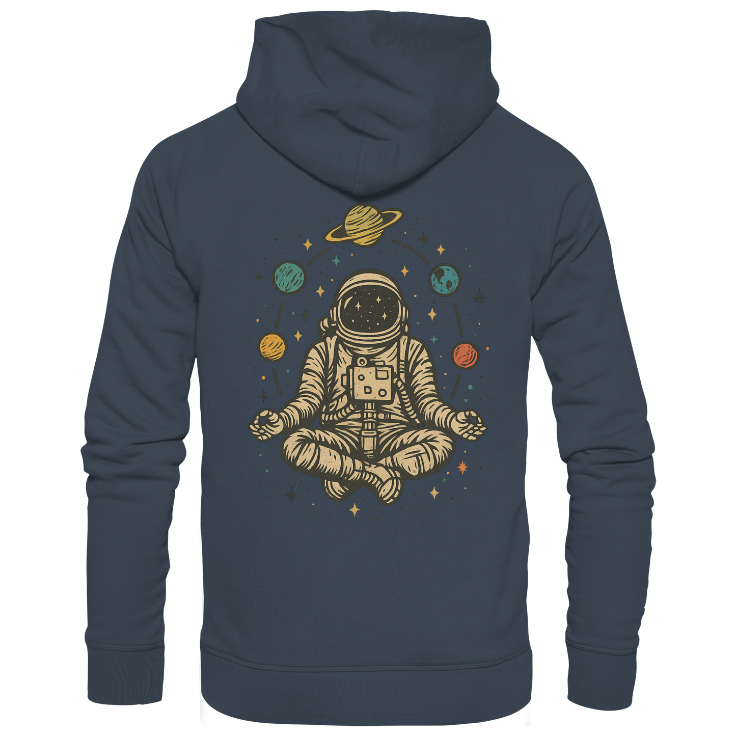 Meditierender Astronaut Zen - Organic Hoodie