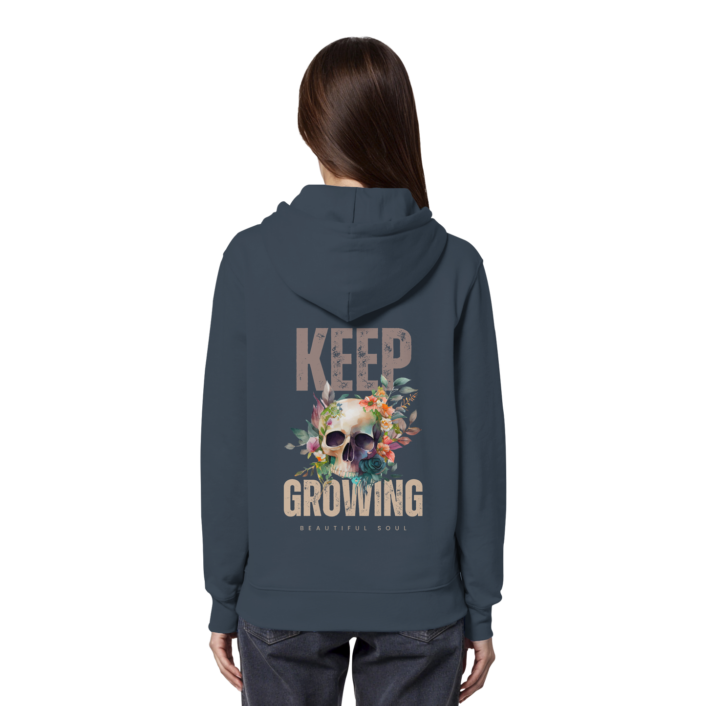 Keep Growing Beautiful Soul - Organic Hoodie