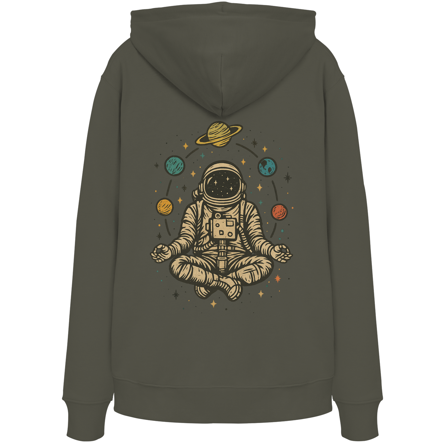 Meditierender Astronaut Zen - Organic Hoodie