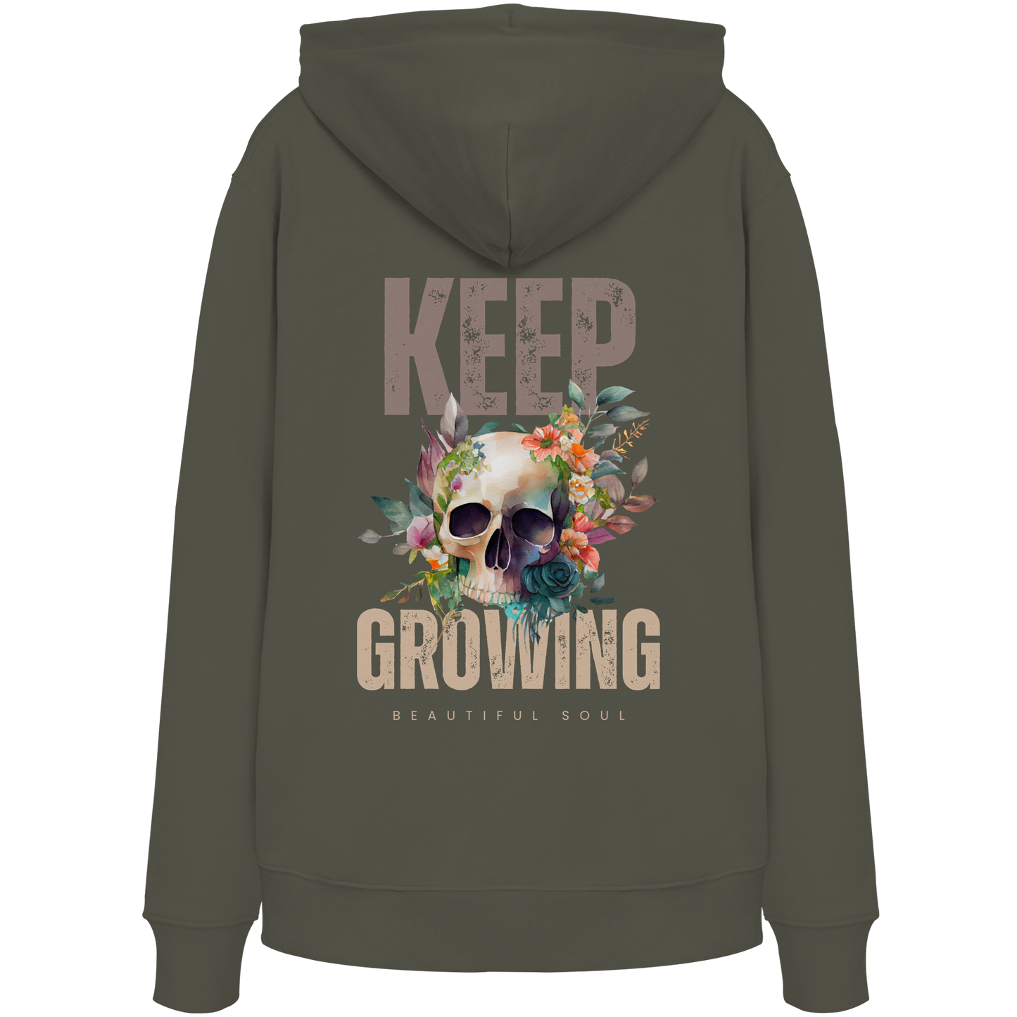 Keep Growing Beautiful Soul - Organic Hoodie