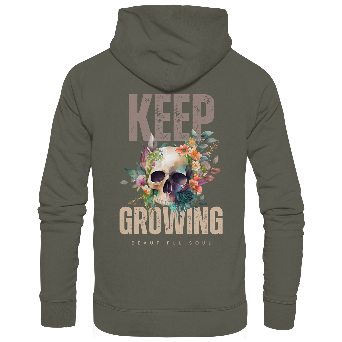 Keep Growing Beautiful Soul - Organic Hoodie