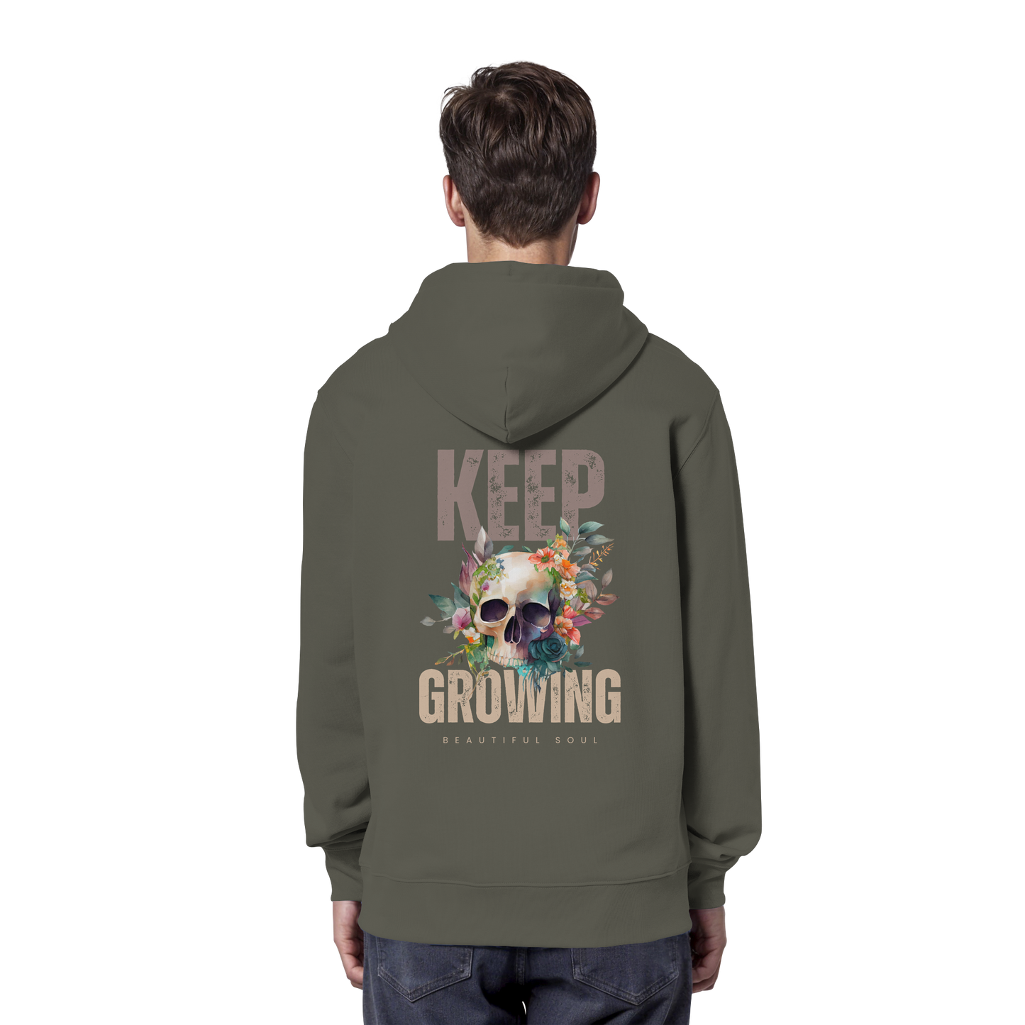 Keep Growing Beautiful Soul - Organic Hoodie