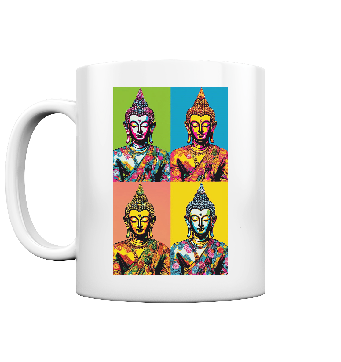 Buddha Pop Art - Tasse glossy