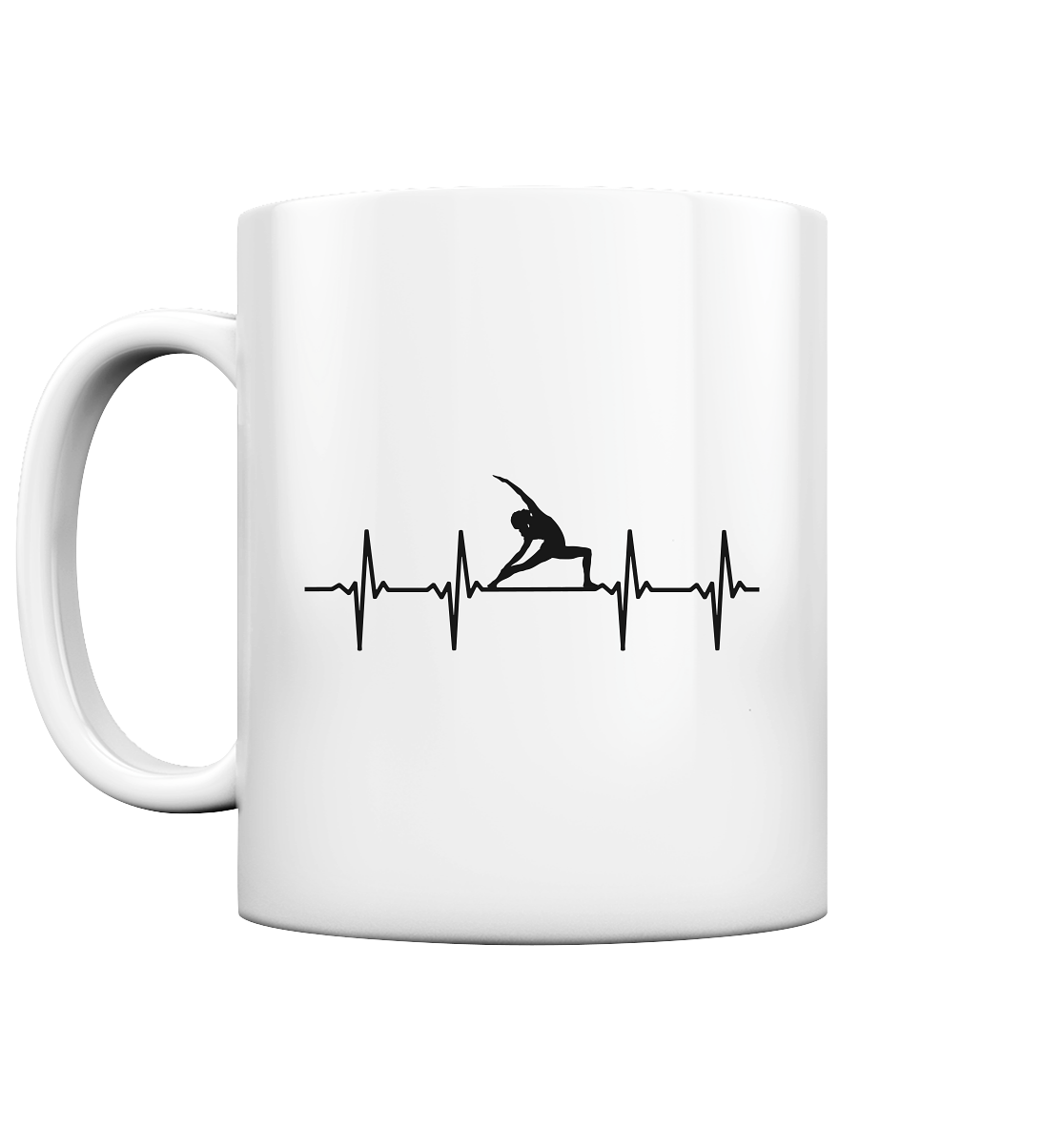 Herzklang Yoga Fan - Tasse glossy