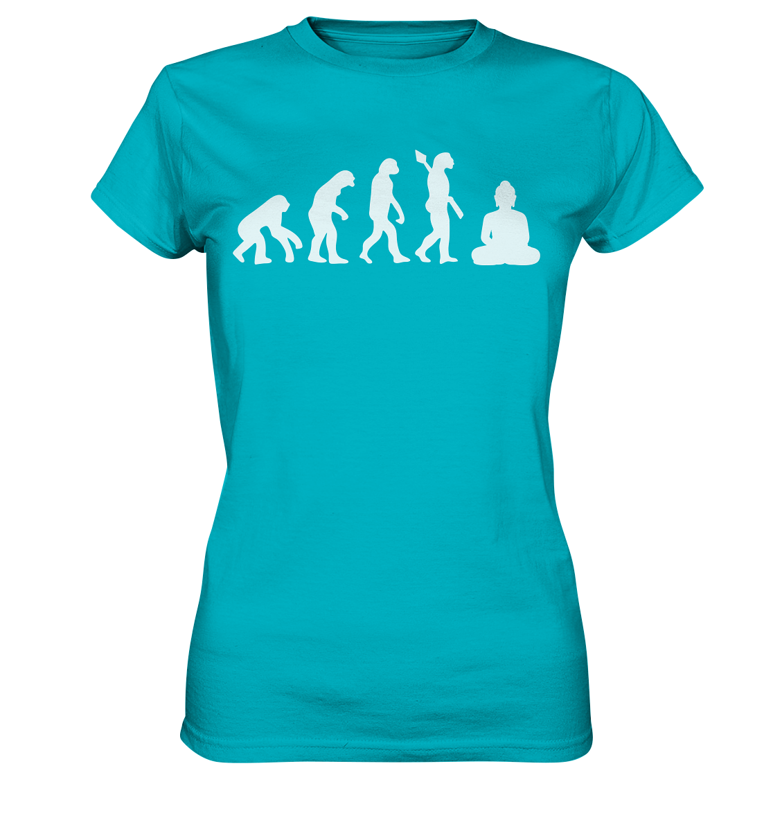 Evolution Buddha - Ladies Premium Shirt