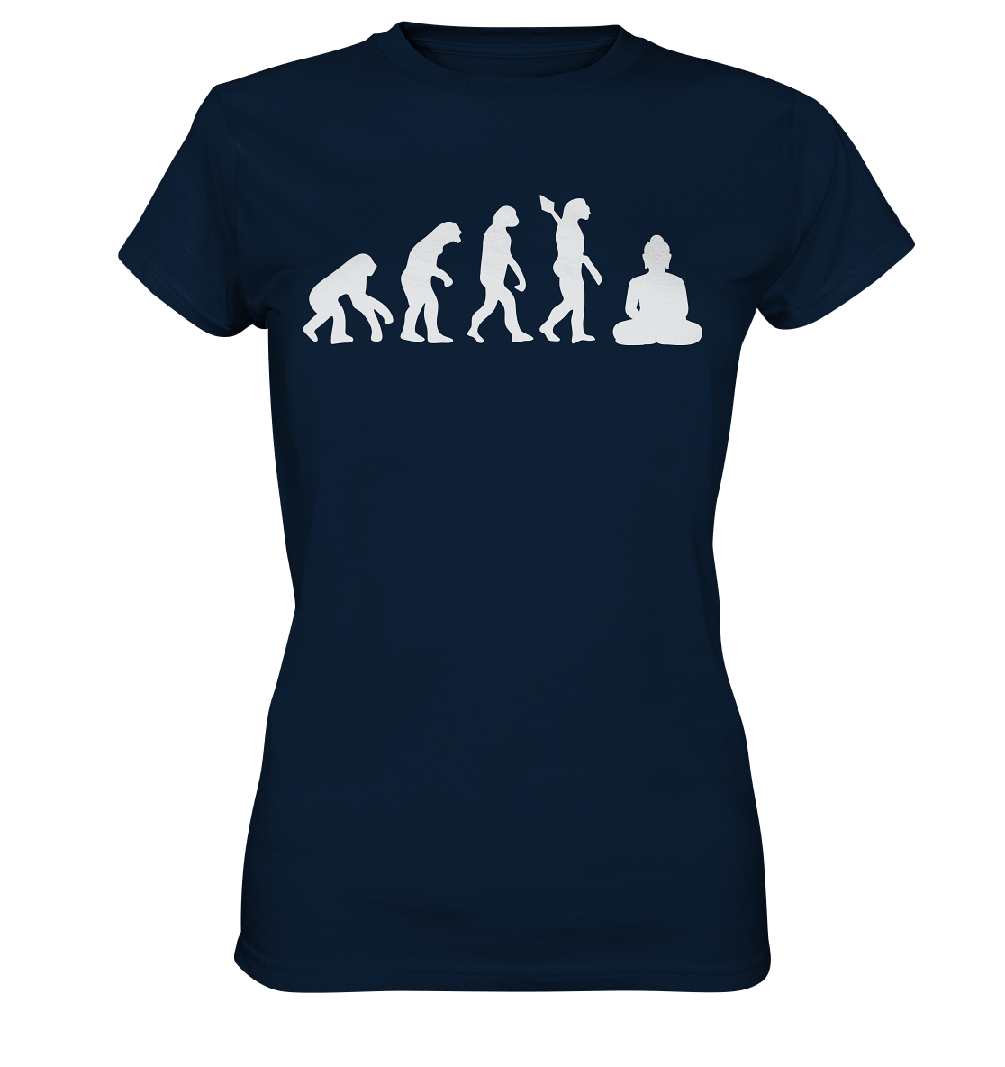 Evolution Buddha - Ladies Premium Shirt