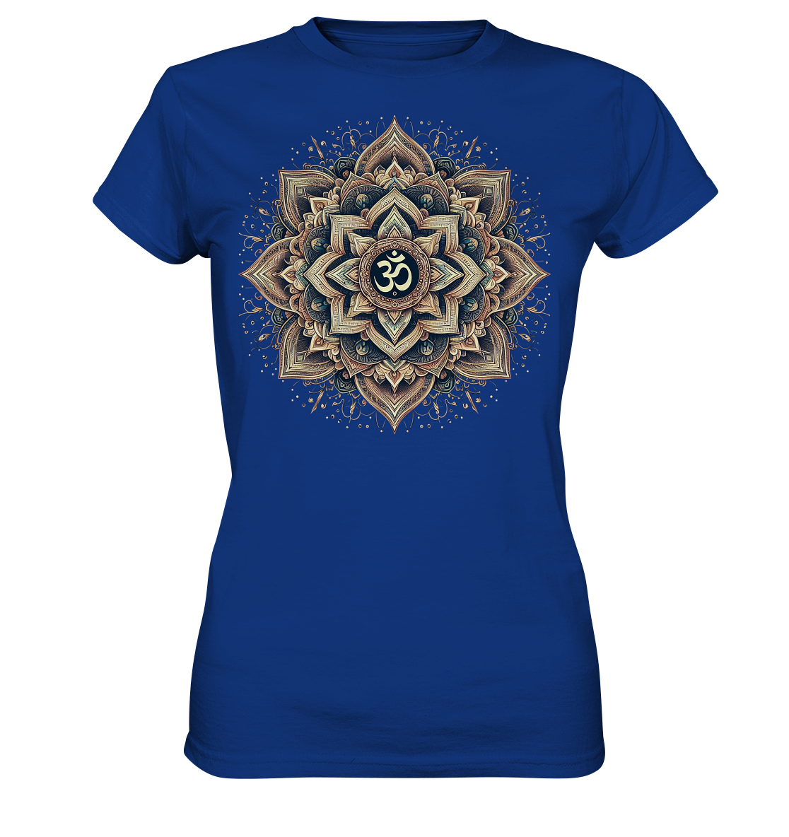 Boho Mandala mit Om - Ladies Premium Shirt