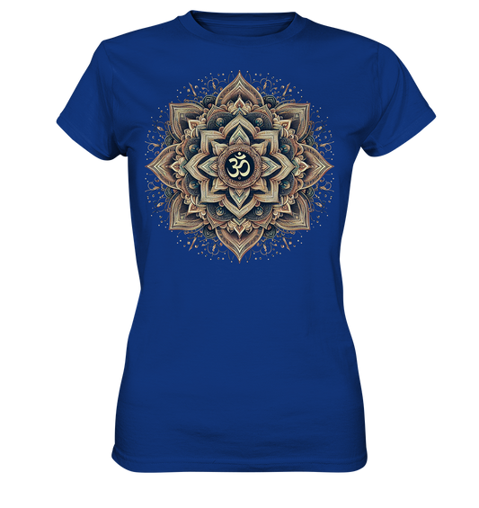 Boho Mandala mit Om - Ladies Premium Shirt