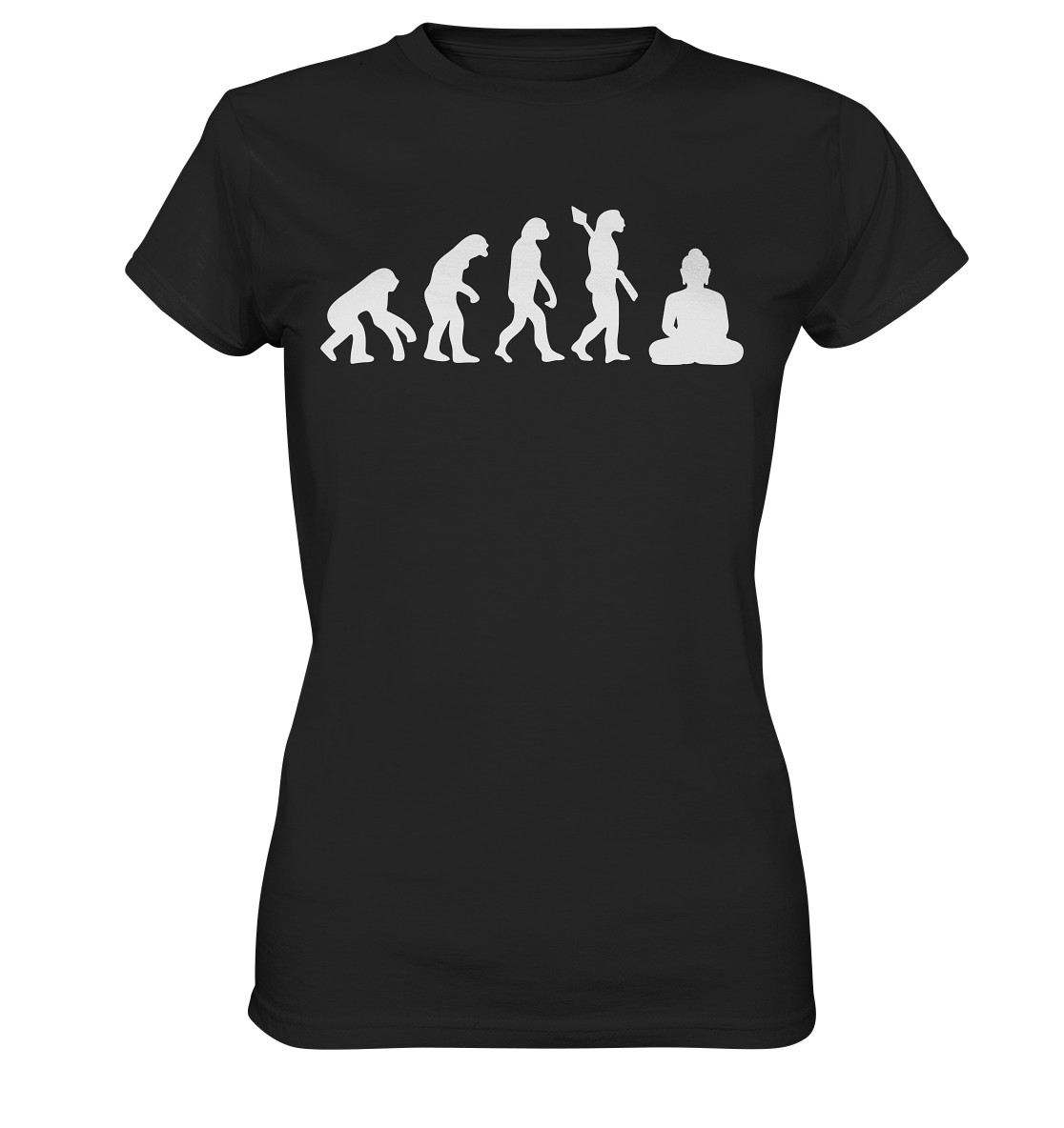 Evolution Buddha - Ladies Premium Shirt