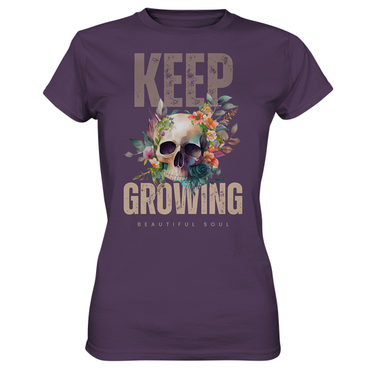 Keep Growing Beautiful Soul - Ladies Premium Shirt