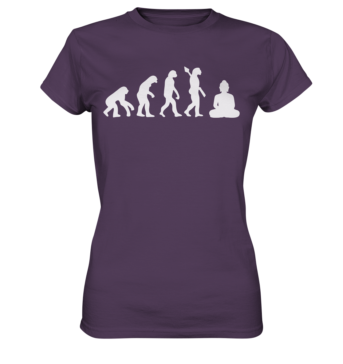 Evolution Buddha - Ladies Premium Shirt