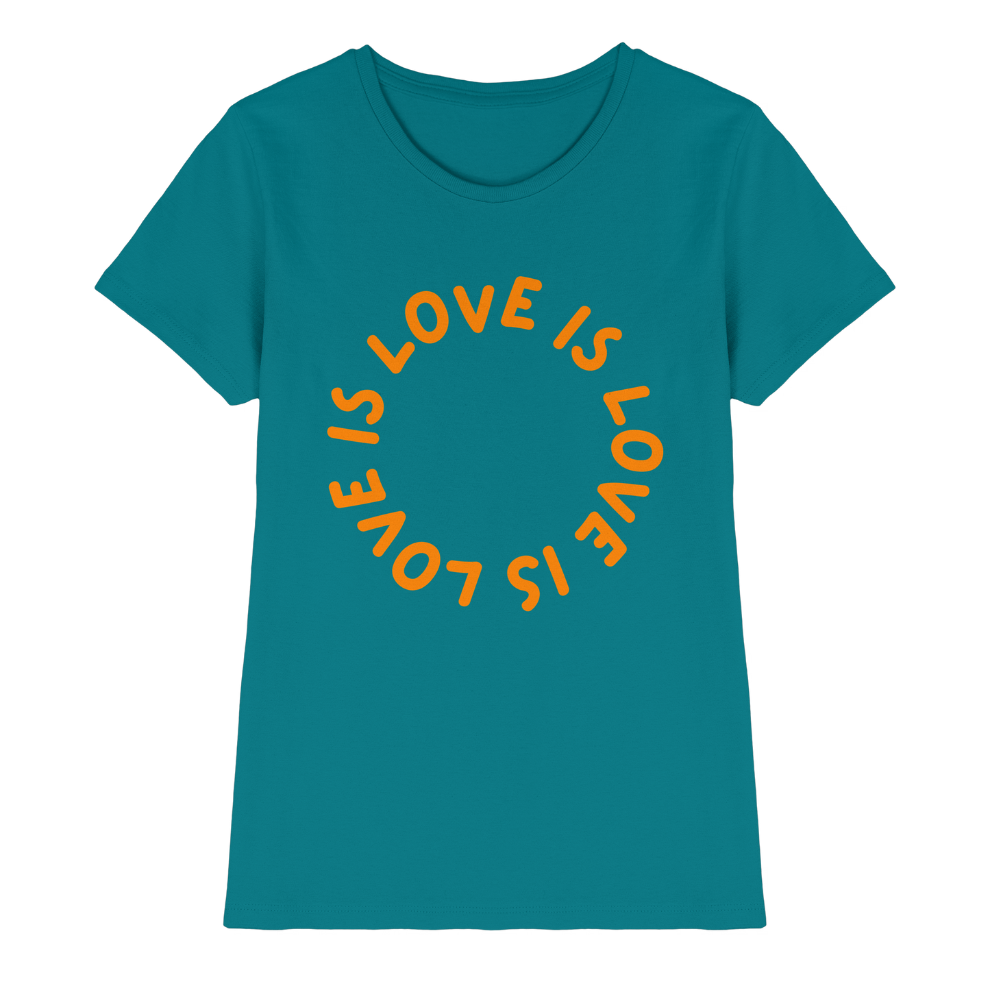 Love is Love is Love - Ladies Premium Shirt