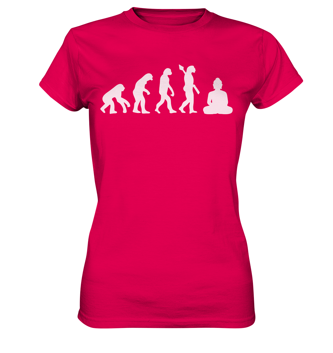 Evolution Buddha - Ladies Premium Shirt
