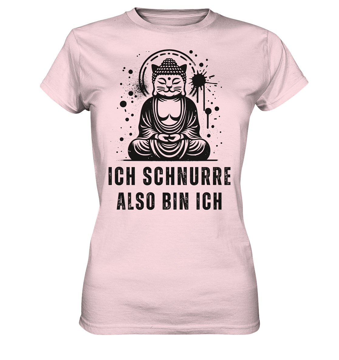 Ich schnurre also bin ich - Ladies Premium Shirt