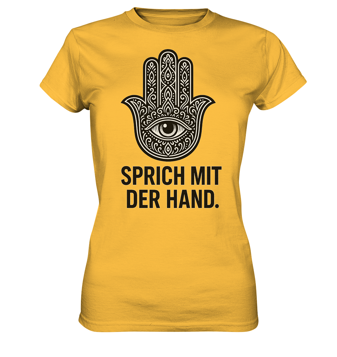 Sprich mit der Hand. - Ladies Premium Shirt