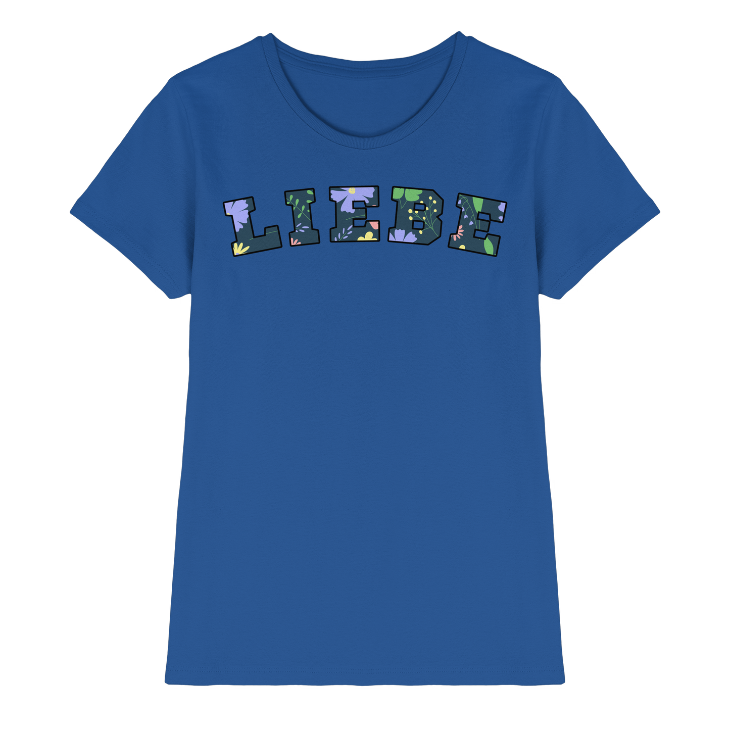 Liebe Floral Pattern - Ladies Premium Shirt