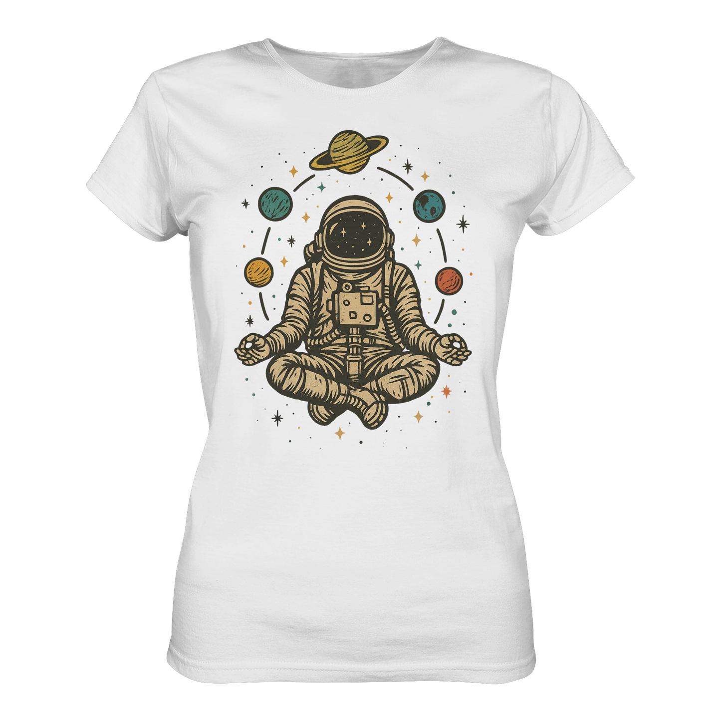 Meditierender Astronaut Zen - Ladies Premium Shirt