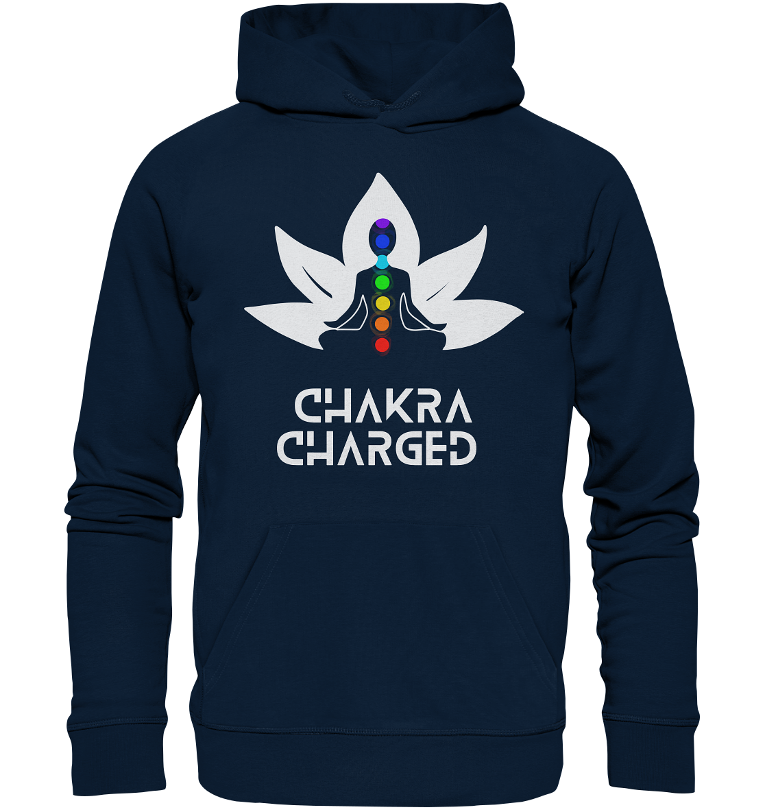 Chakra Charged Lotus - Organic Hoodie