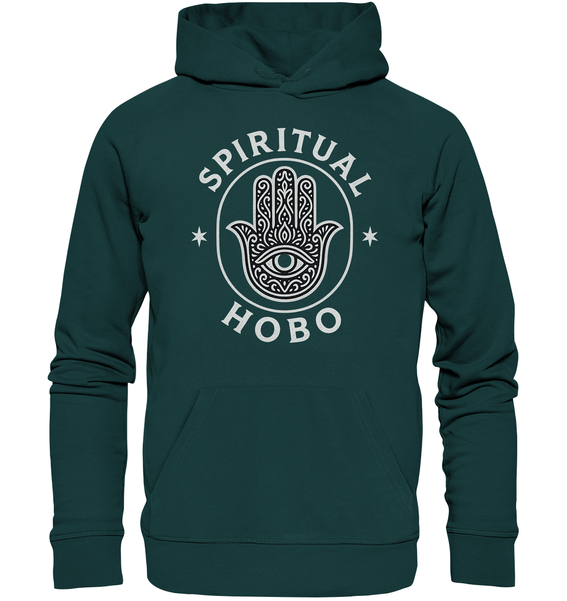 Spiritual Hobo Hamsa - Organic Hoodie