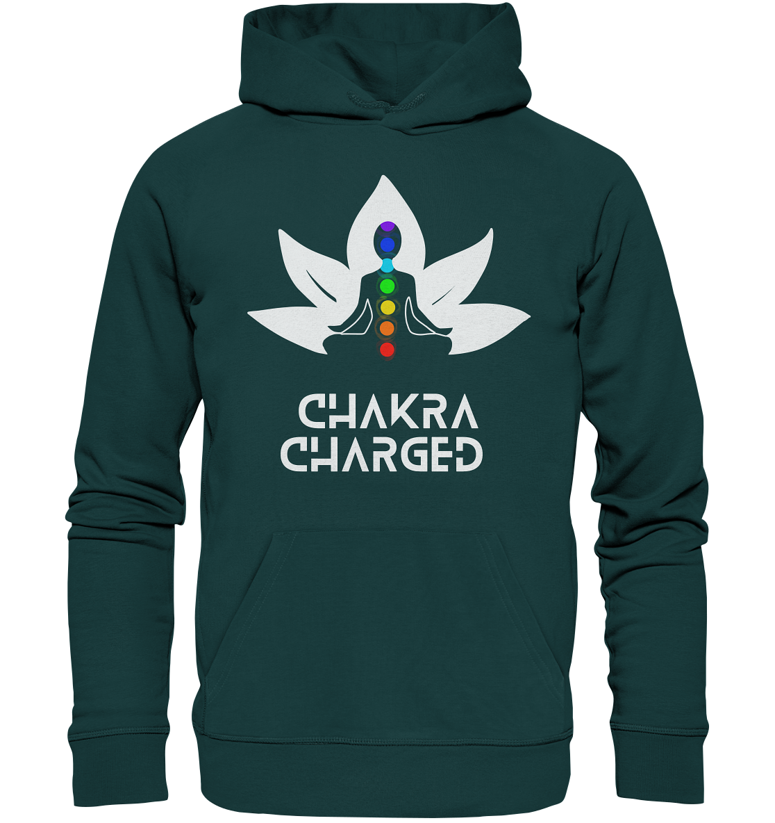 Chakra Charged Lotus - Organic Hoodie