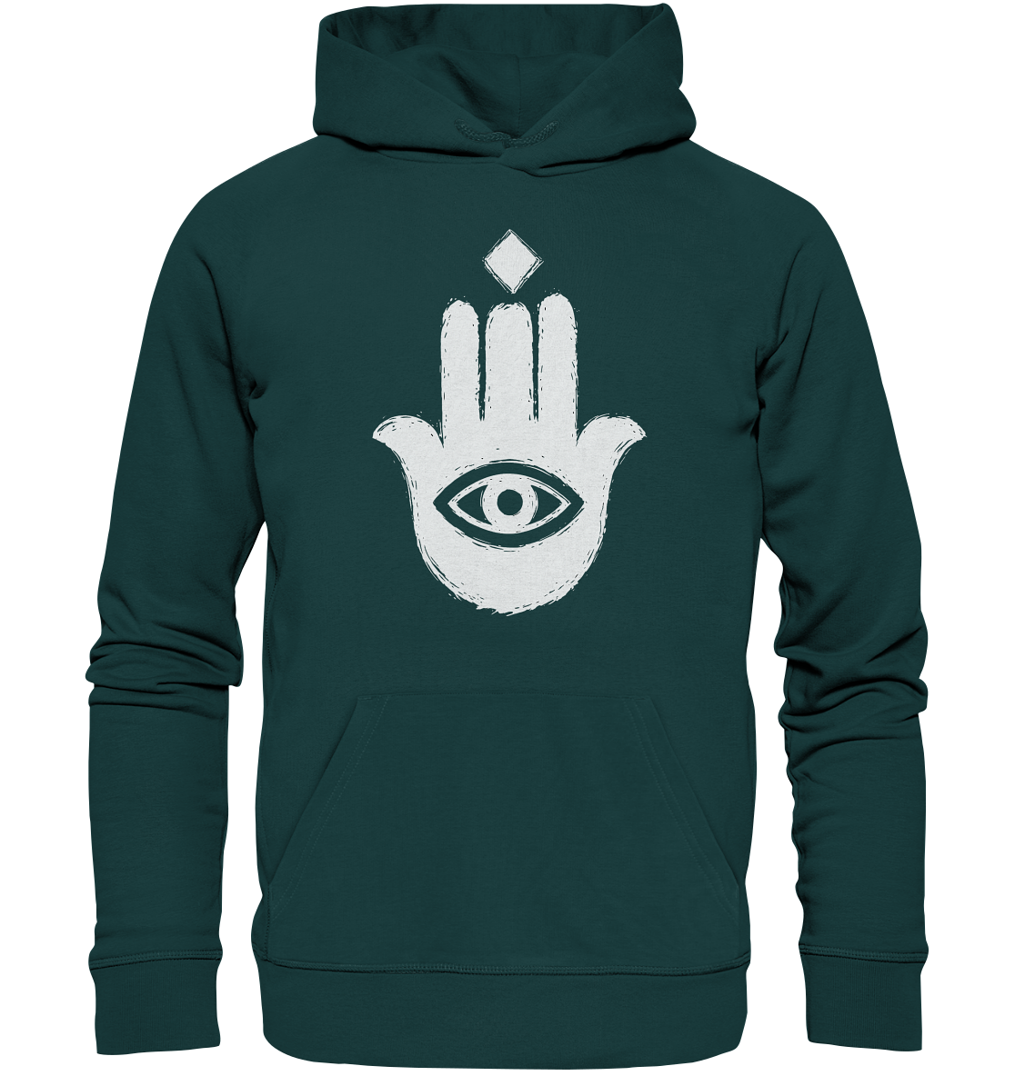 Hand der Fatima - Organic Hoodie