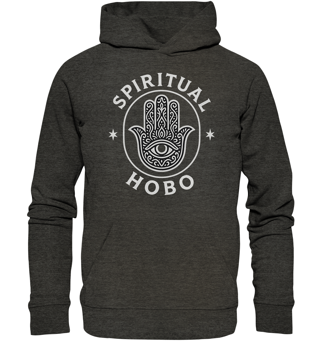 Spiritual Hobo Hamsa - Organic Hoodie