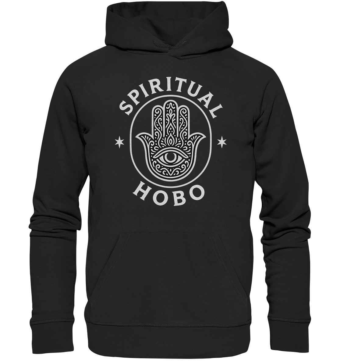 Spiritual Hobo Hamsa - Organic Hoodie