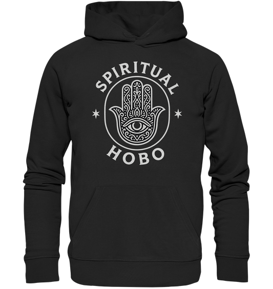Spiritual Hobo Hamsa - Organic Hoodie