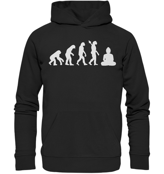 Evolution Buddha - Organic Hoodie
