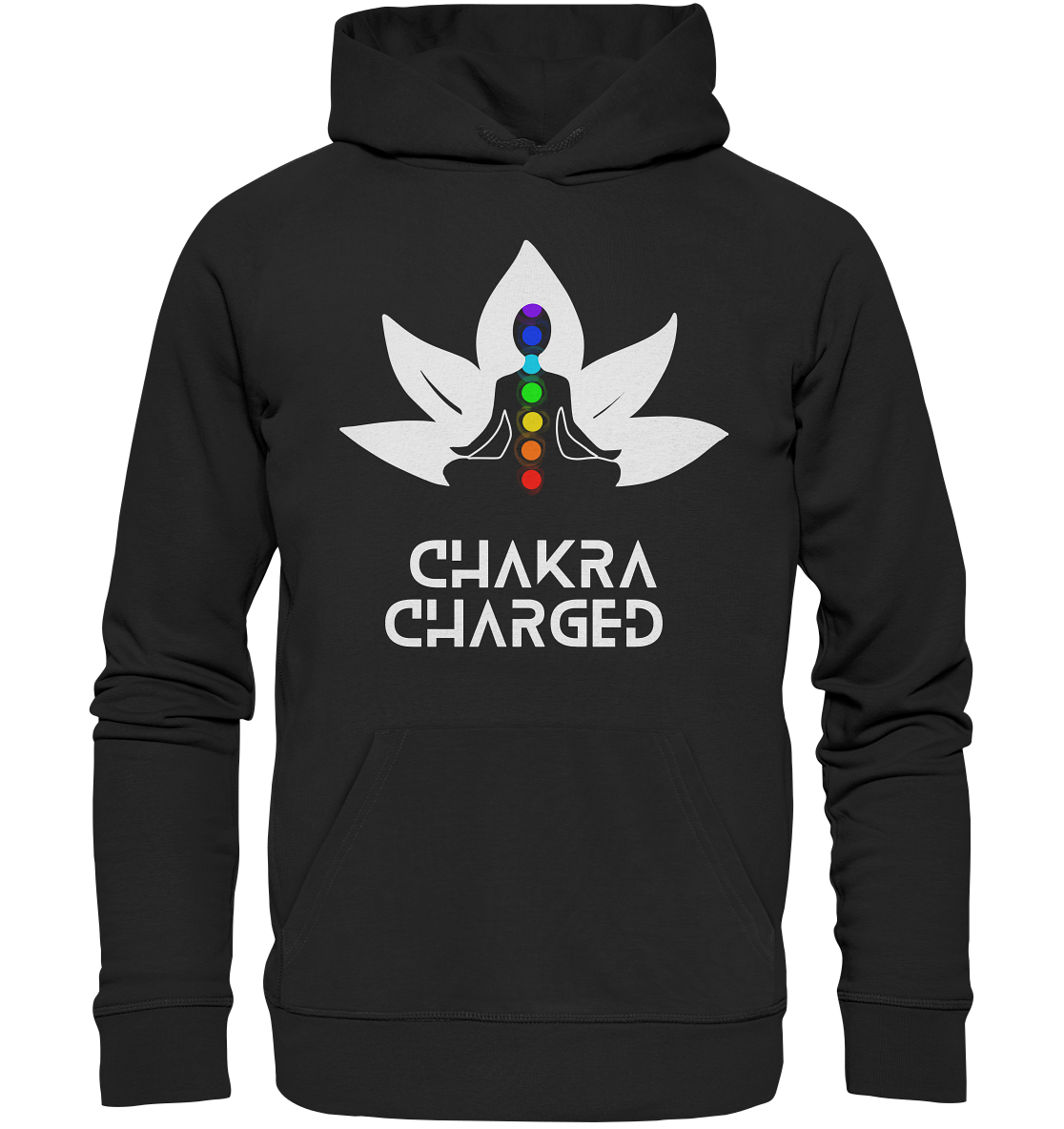 Chakra Charged Lotus - Organic Hoodie