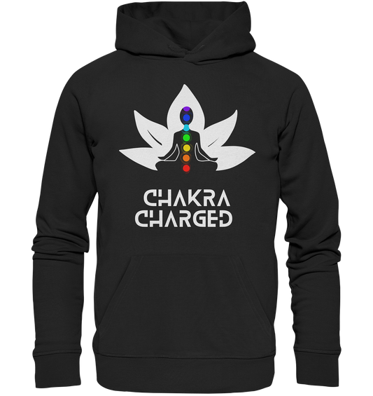 Chakra Charged Lotus - Organic Hoodie