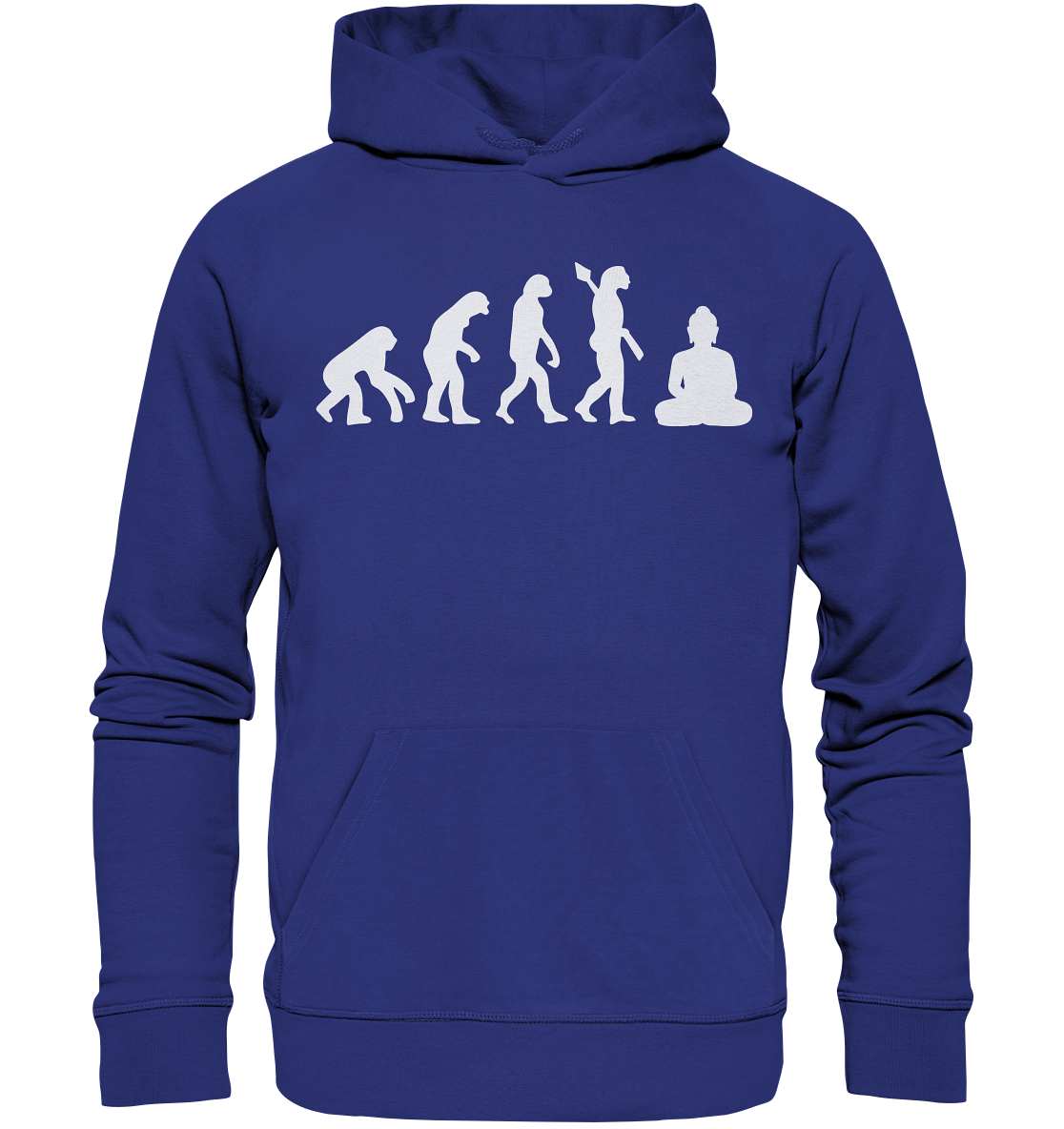Evolution Buddha - Organic Hoodie