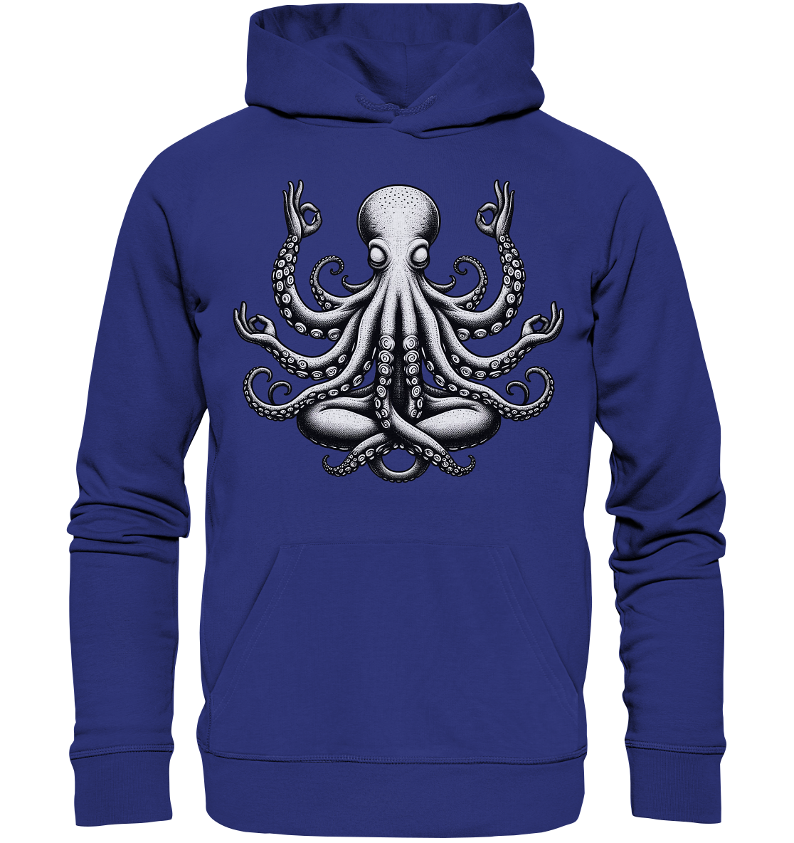 Oktopus in Meditation - Organic Hoodie