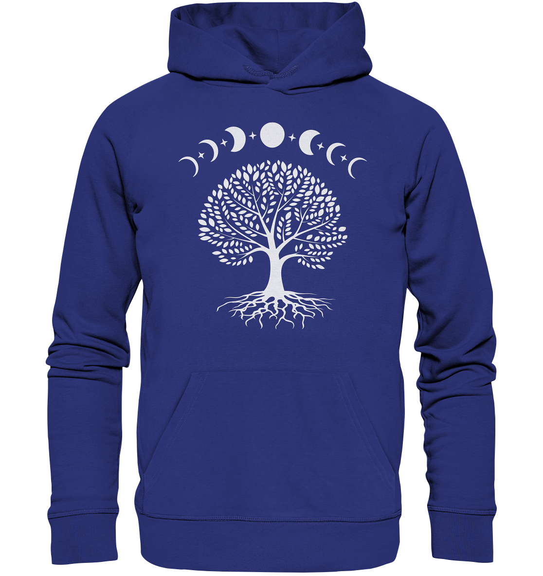 Mondphasen Lebensbaum - Organic Hoodie