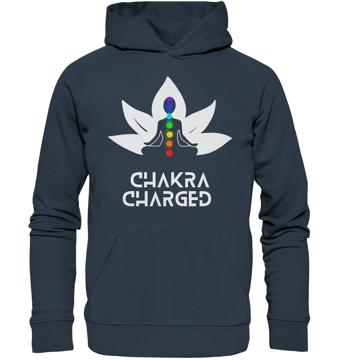 Chakra Charged Lotus - Organic Hoodie