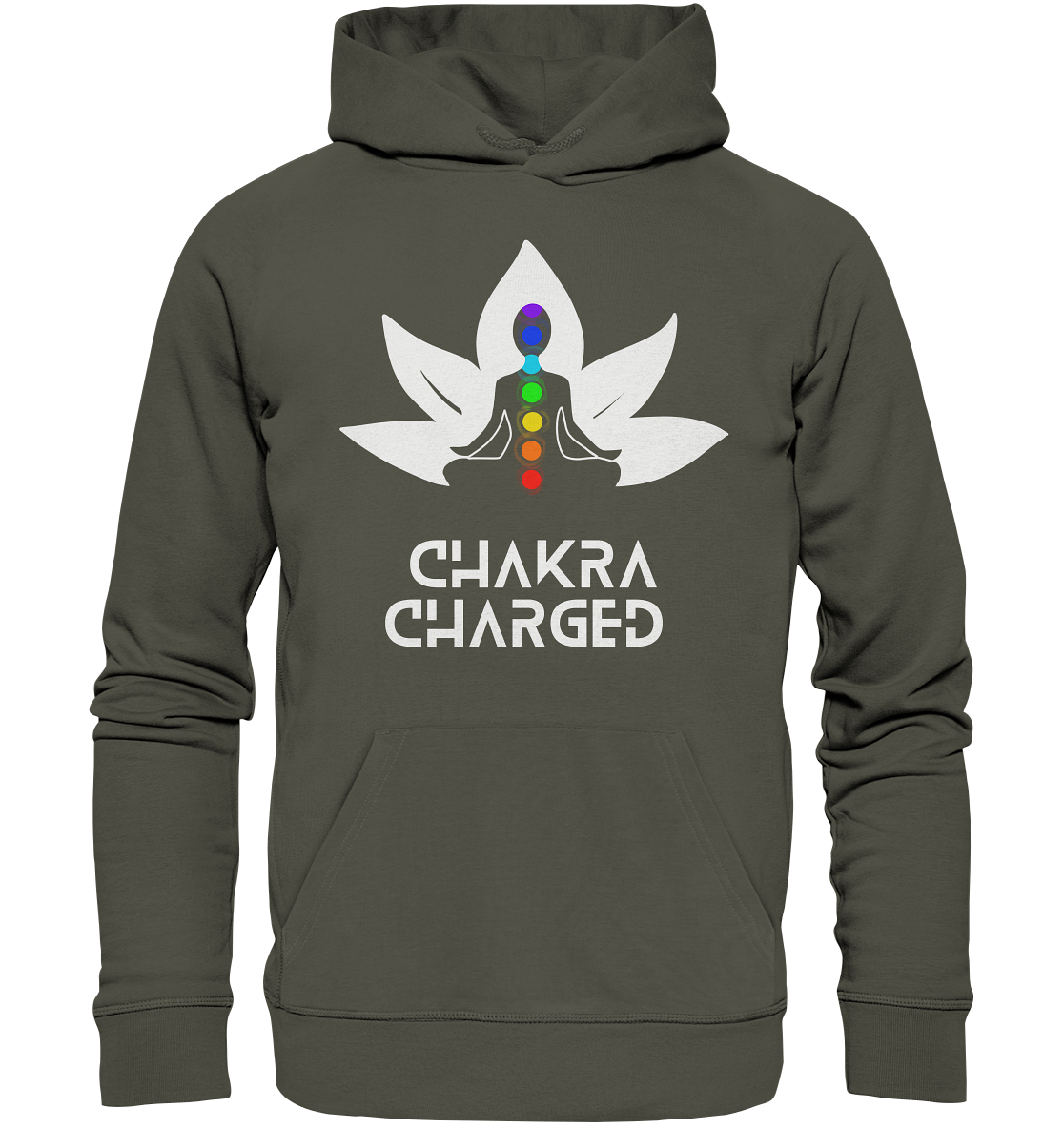 Chakra Charged Lotus - Organic Hoodie