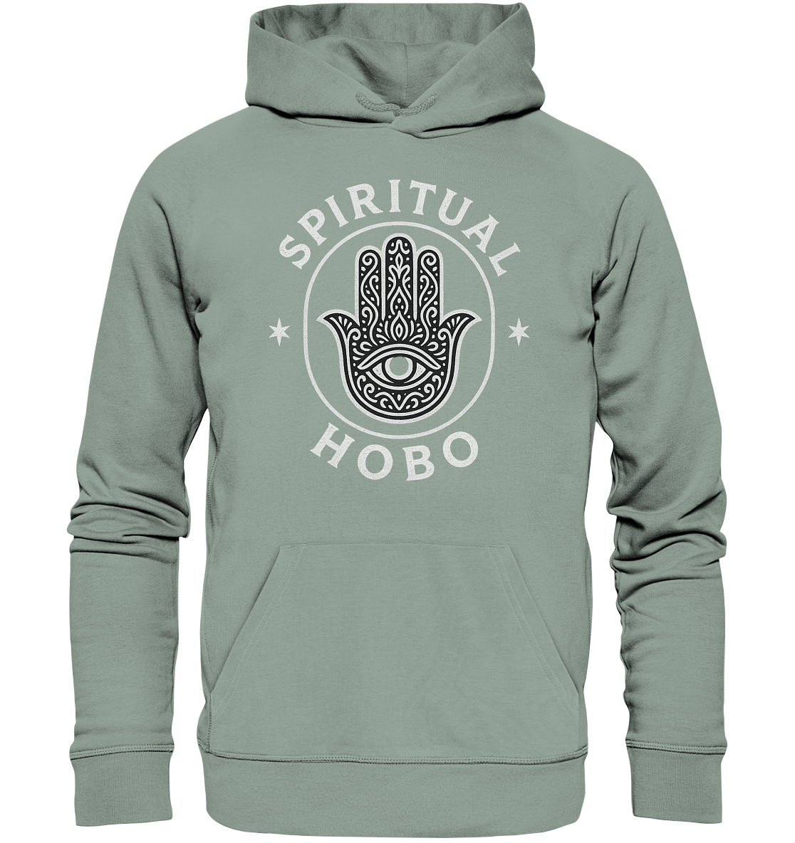 Spiritual Hobo Hamsa - Organic Hoodie