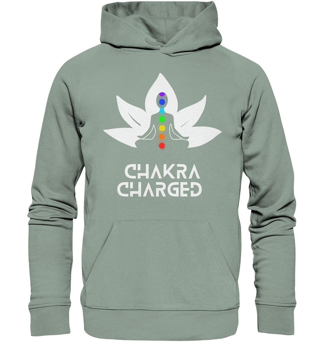 Chakra Charged Lotus - Organic Hoodie
